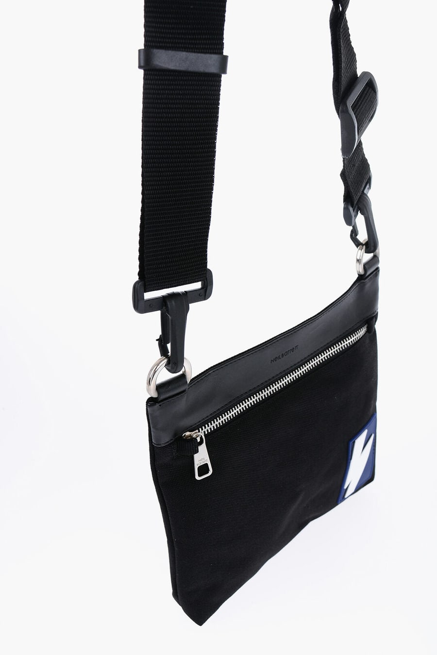 Neil Barrett 3500~Nylon Sacoche with Removable Shoulder Strap, view 3