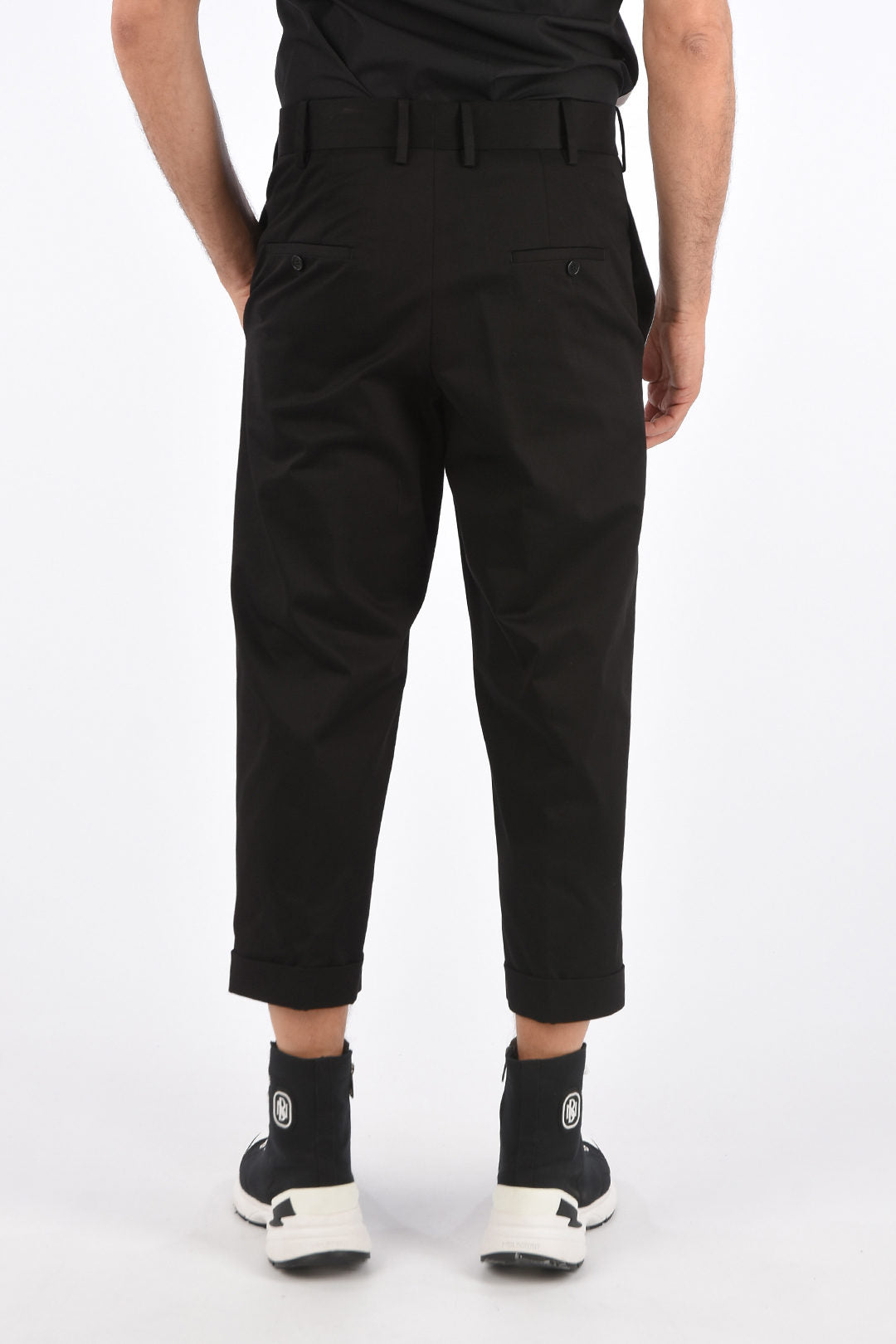 Neil Barrett 3500~Piped Low-Rise Pants