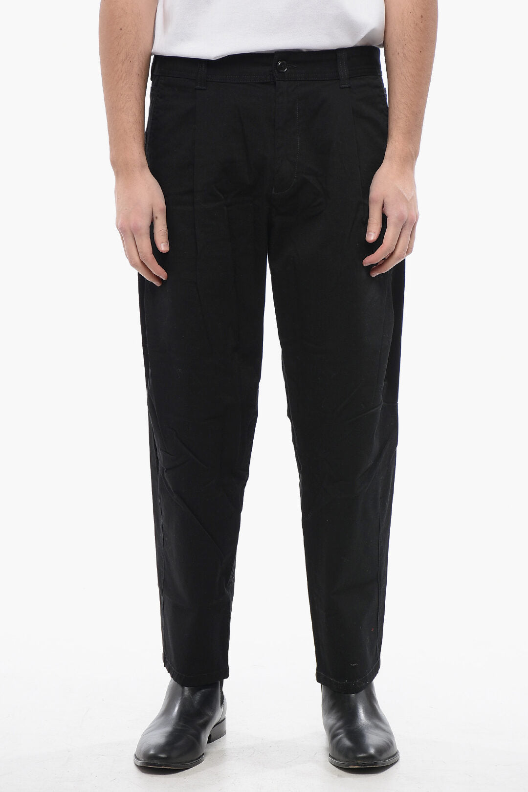 Diesel 3500~RED TAG Carrot Fit Pants P-ARTHUR Single Pleat