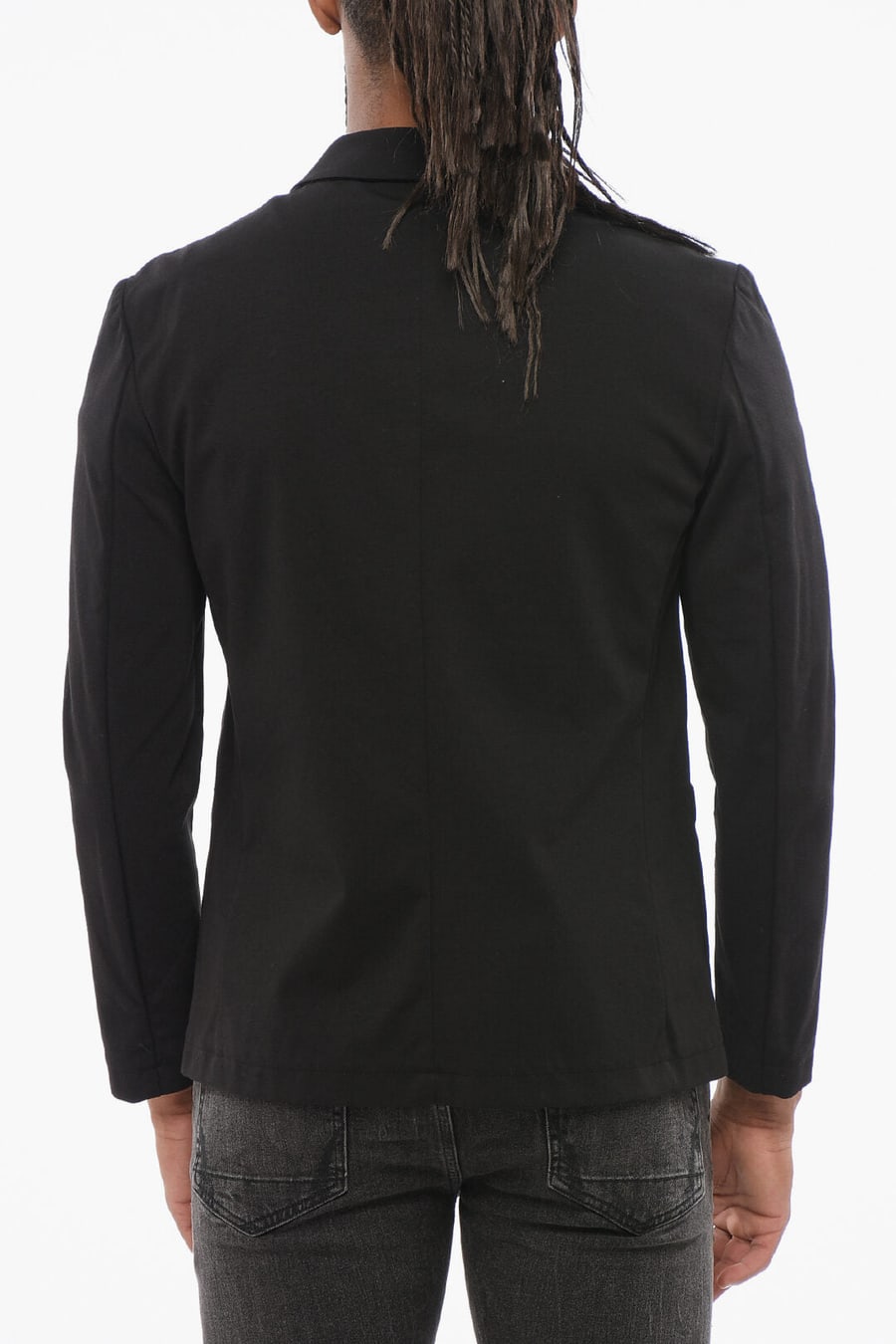 John Richmond 3500~Single-Breasted Unlined Blazer WOE, view 2