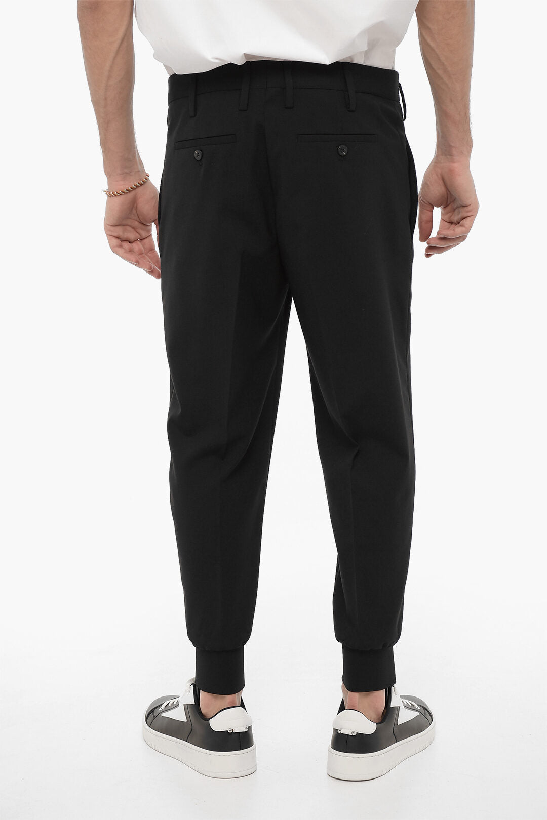Neil Barrett 3500~Slim-Fit Low-Rise Trousers JACK, view 2