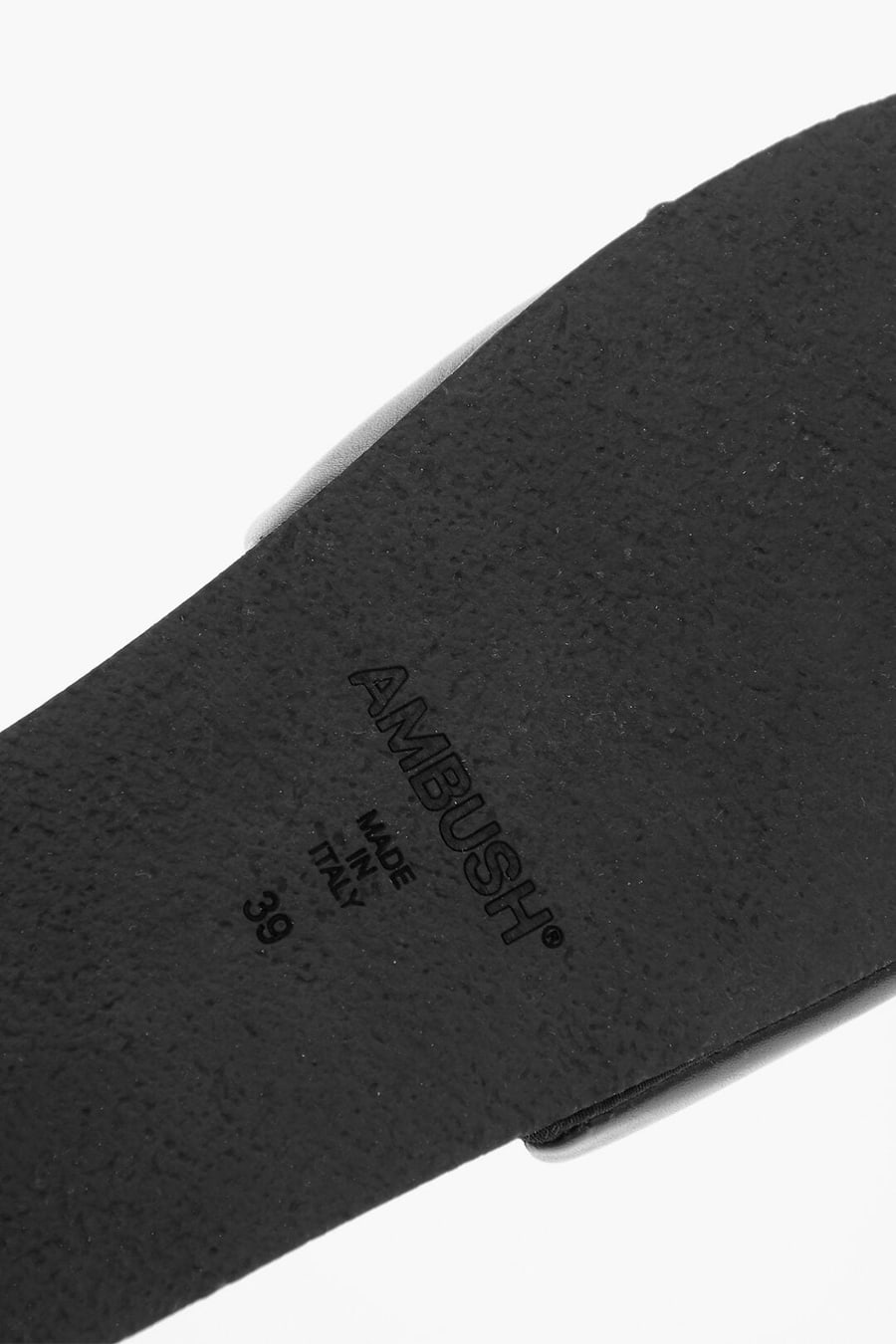 Ambush 3500~Solid-Color Leather Slides, view 4