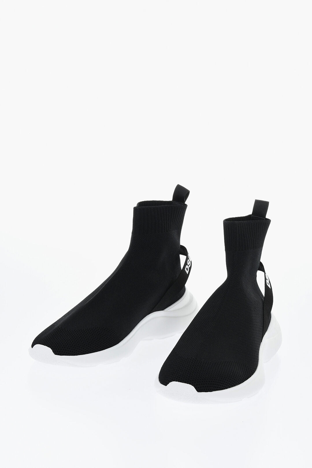 Dsquared2 3500~Technical-Fabric Sock Sneakers FLY with Contrast Logo