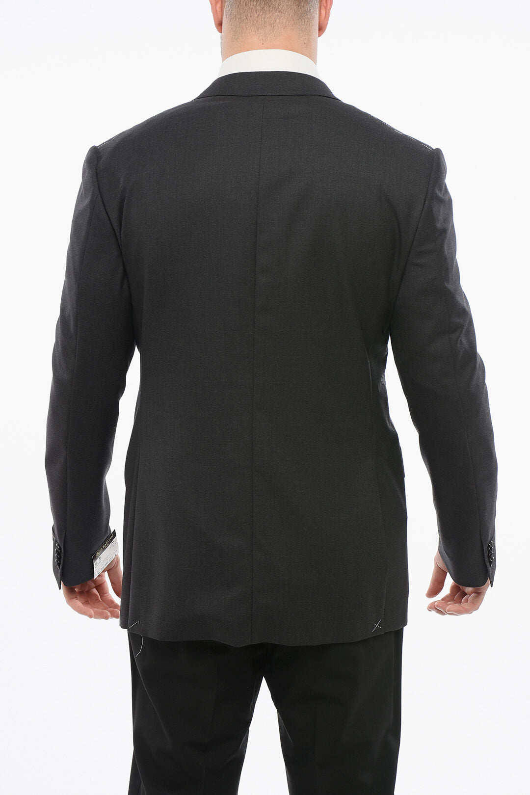 Corneliani 3500~Virgin Wool Blazer ACADEMY with Flap Pockets, view 2