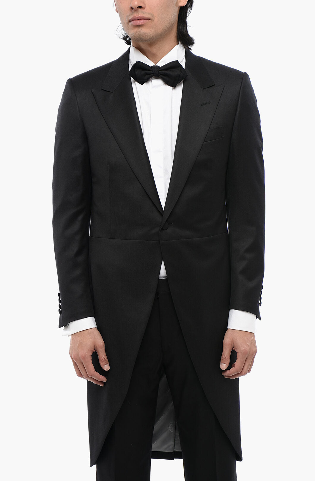 Corneliani 3500~Virgin Wool Slim-Fit Jacket MANTUA with Peak Lapel