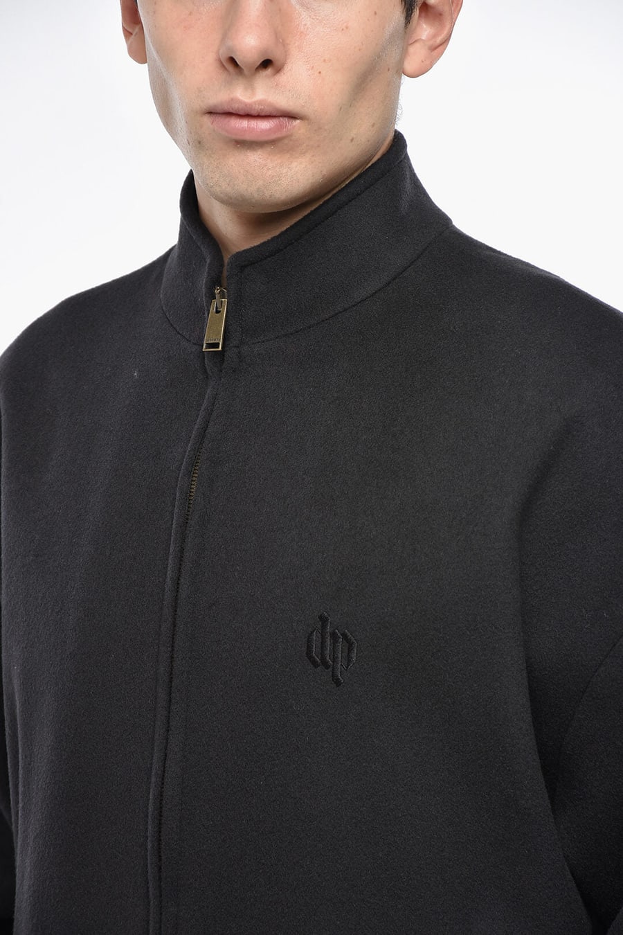 Darkpark 3500~Wool-Blend Bomber LODEN with Embroidered Monogram, view 3