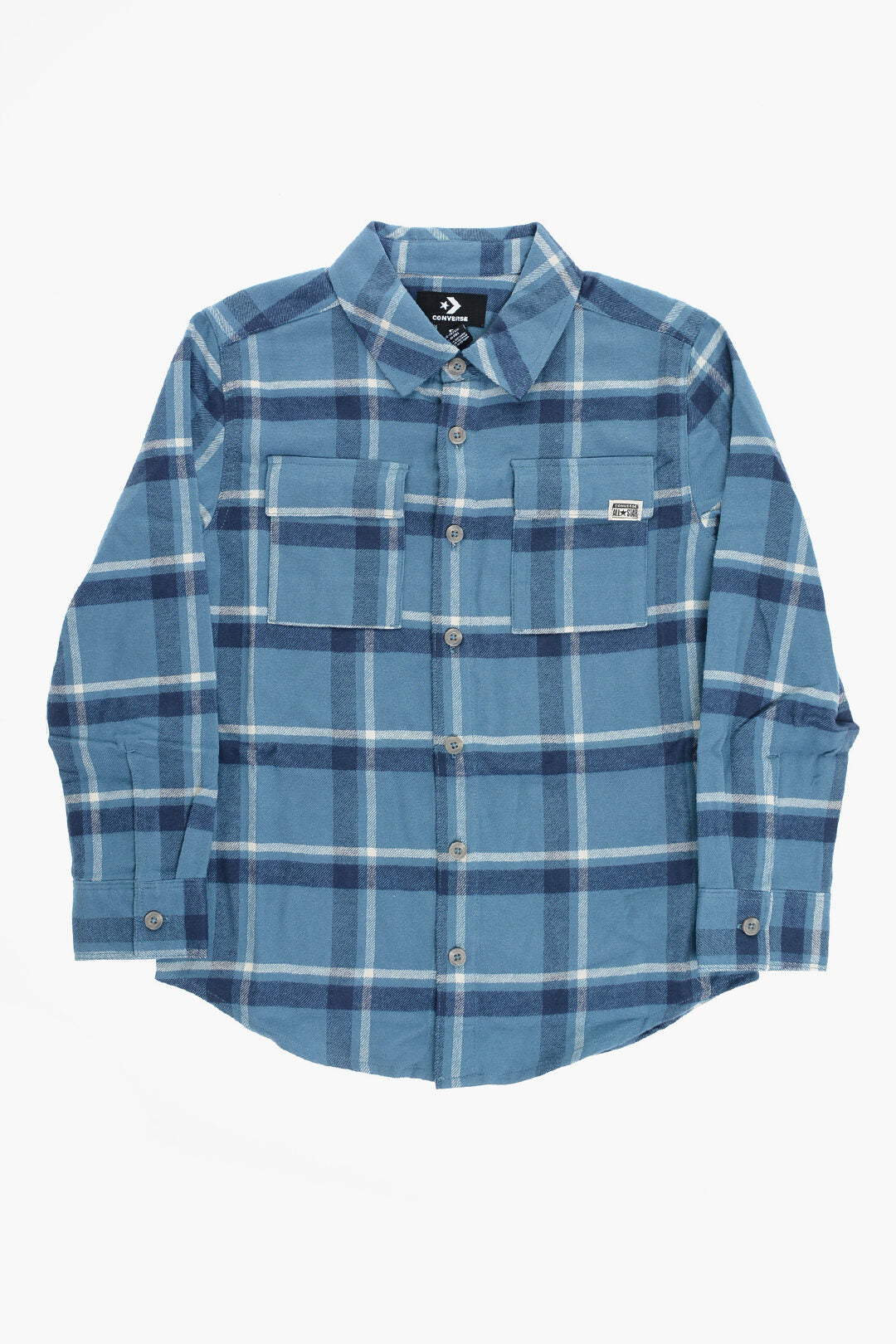 Converse KIDS 0405~ALL STAR Checked Flannel Overshirt LIFESTYLE