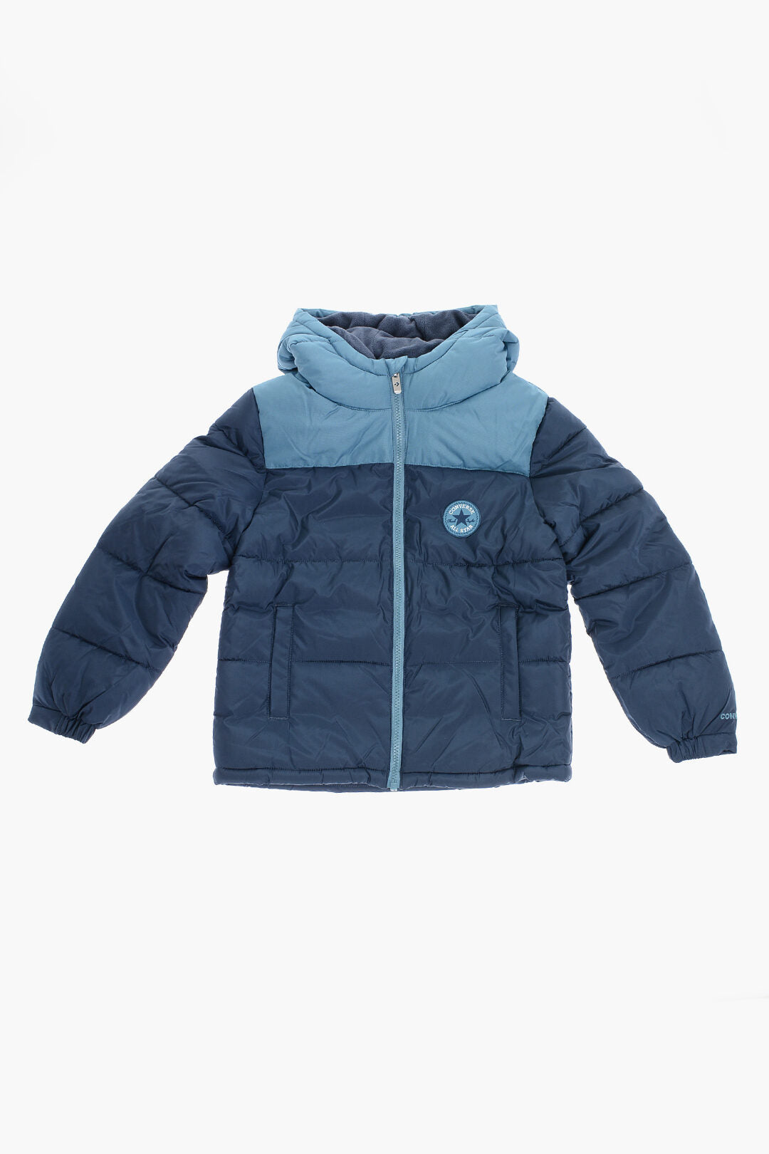 Converse KIDS 0405~ALL STAR CHUCK TAYLOR Fleece-Lined Padded Jacket with Hood