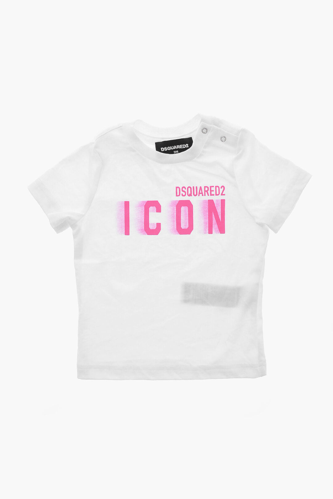 Dsquared2 Kids 0405~Cotton Crewneck T-Shirt ICON