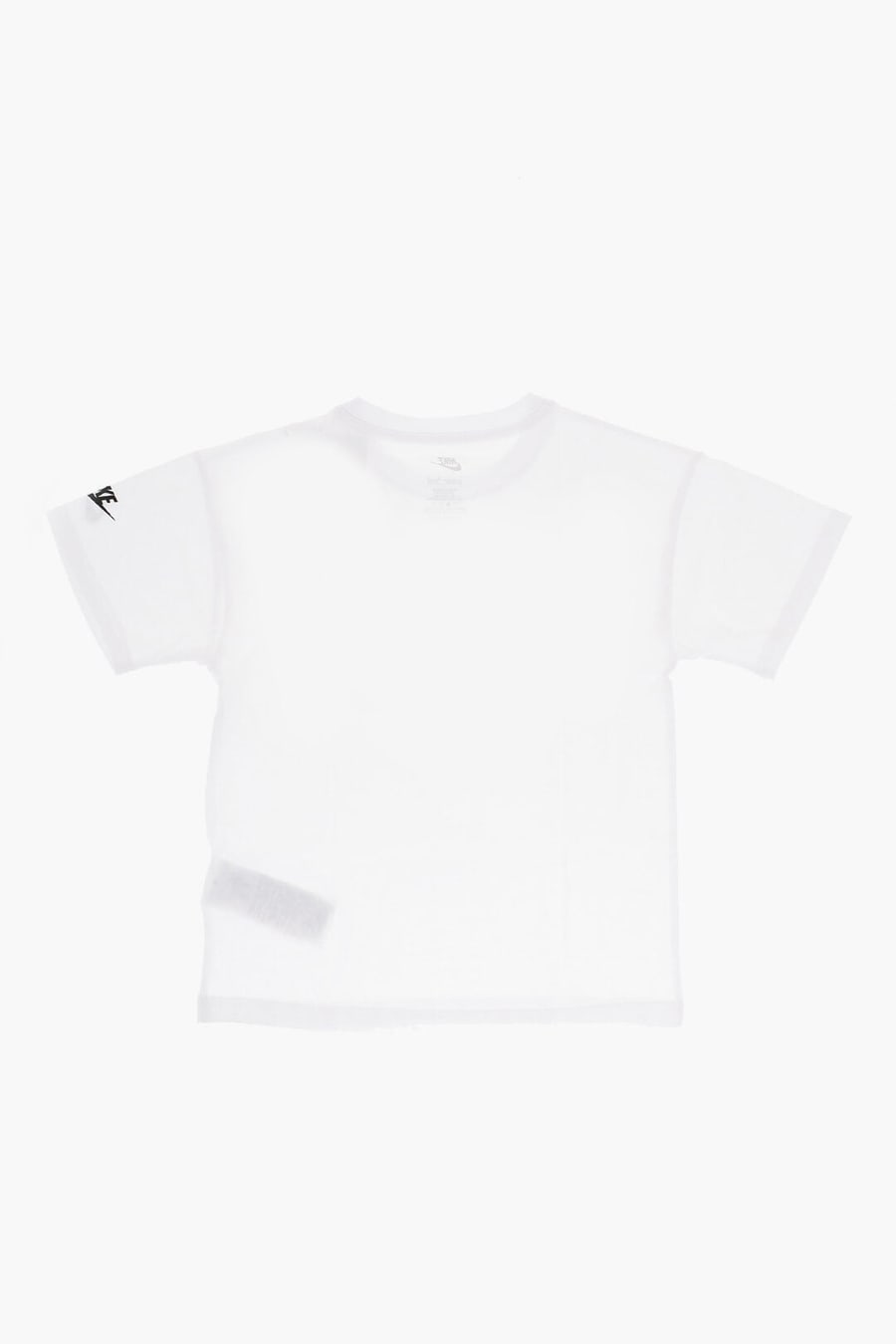 Nike KIDS 0405~Crew-Neck T-Shirt with Front Print and Patches, view 3