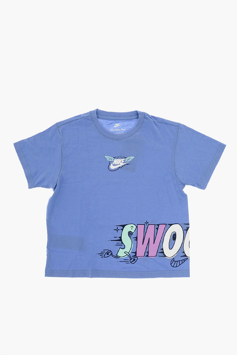 Nike KIDS 0405~Printed Crew-Neck T-Shirt