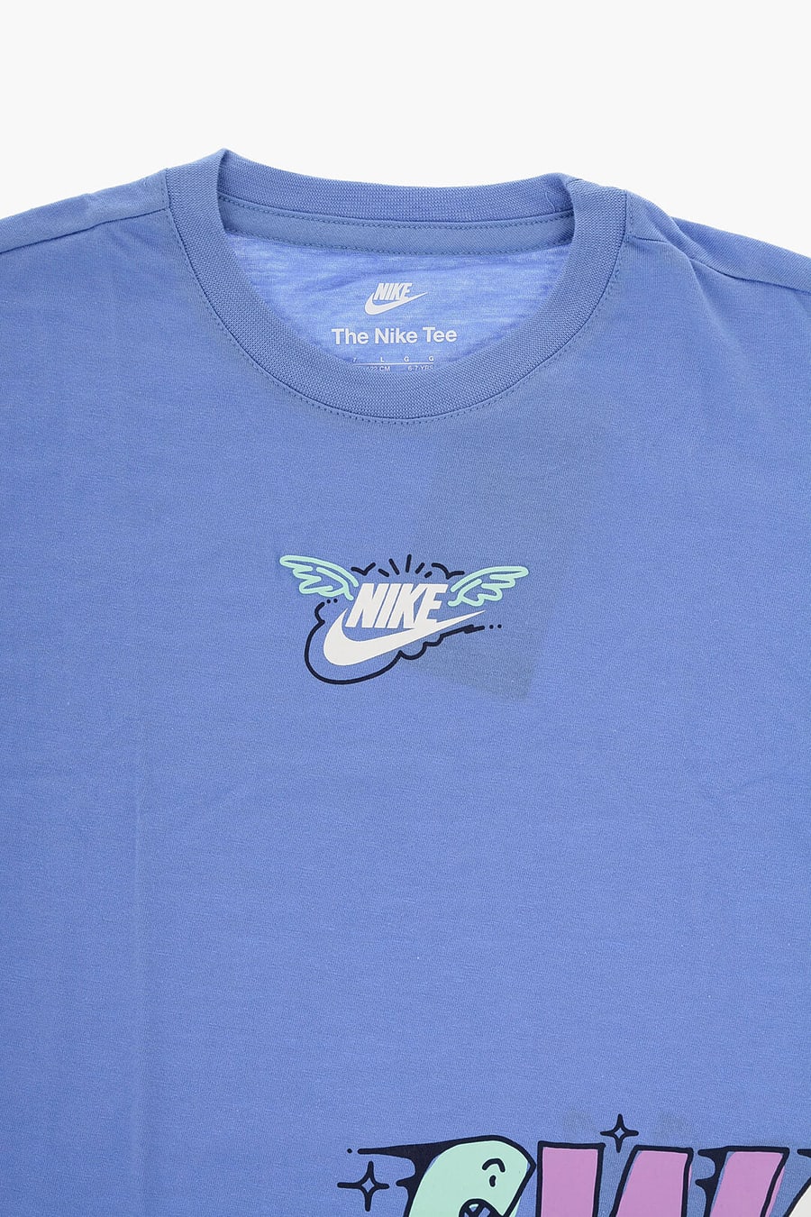 Nike KIDS 0405~Printed Crew-Neck T-Shirt, view 2