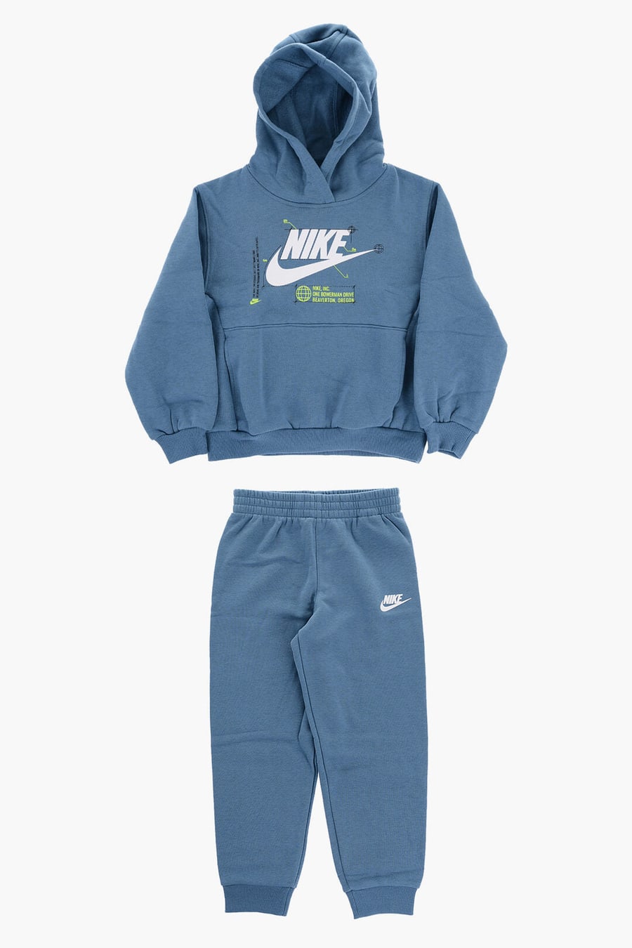 Nike KIDS 0405~Set FUTURA Joggers And Hoodie In Solid Color