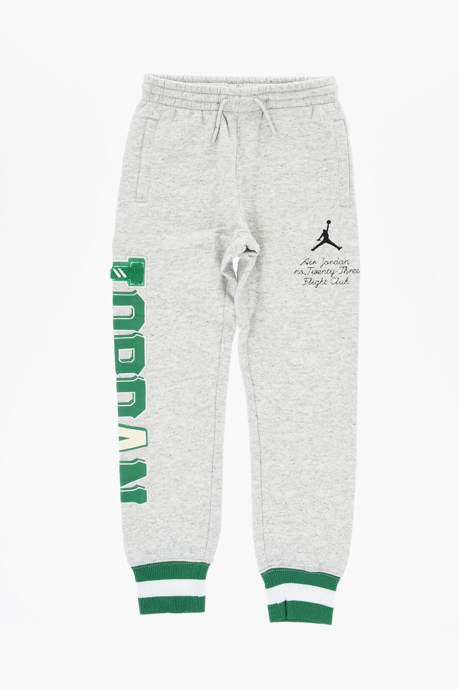 Nike KIDS 0470~AIR JORDAN Cotton-Blend Fleece Joggers COURT OF LEGENDS with Contrast Details