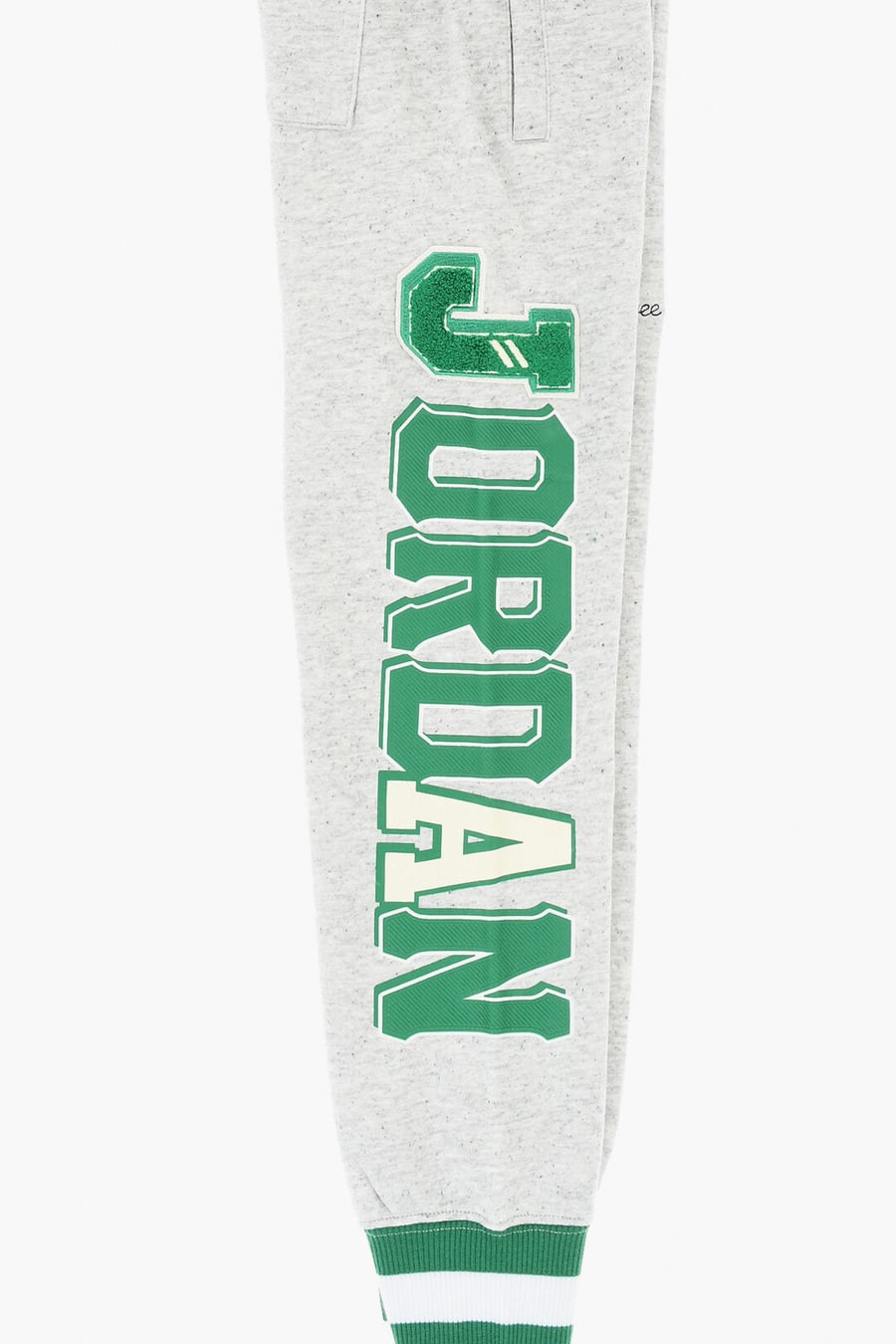 Nike KIDS 0470~AIR JORDAN Cotton-Blend Fleece Joggers COURT OF LEGENDS with Contrast Details, view 3