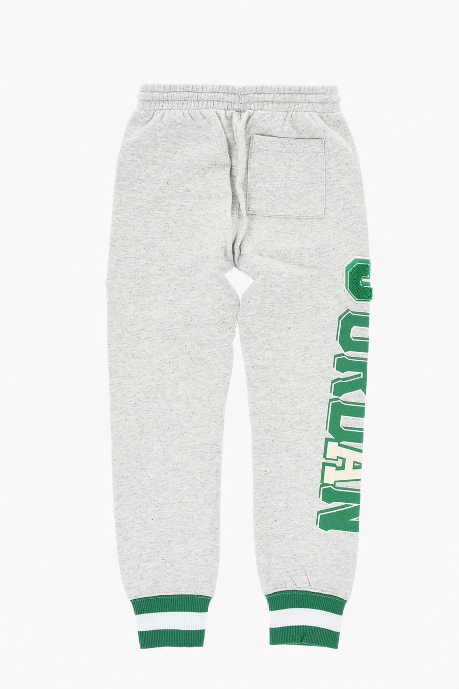 Nike KIDS 0470~AIR JORDAN Cotton-Blend Fleece Joggers COURT OF LEGENDS with Contrast Details, view 4