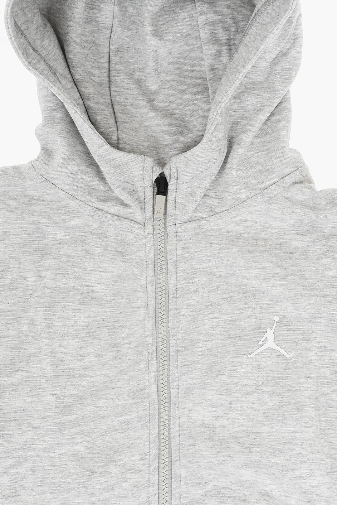 Nike KIDS 0470~AIR JORDAN Solid Zip-Up Sweatshirt, view 2