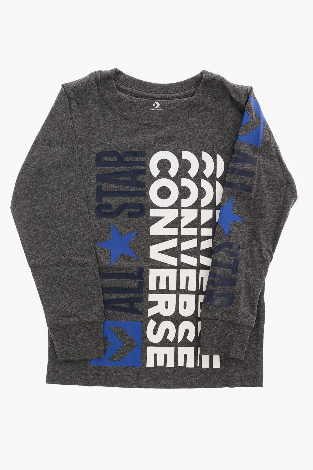 Converse KIDS 0470~ALL STAR Long Sleeve T-Shirt with Logo Print