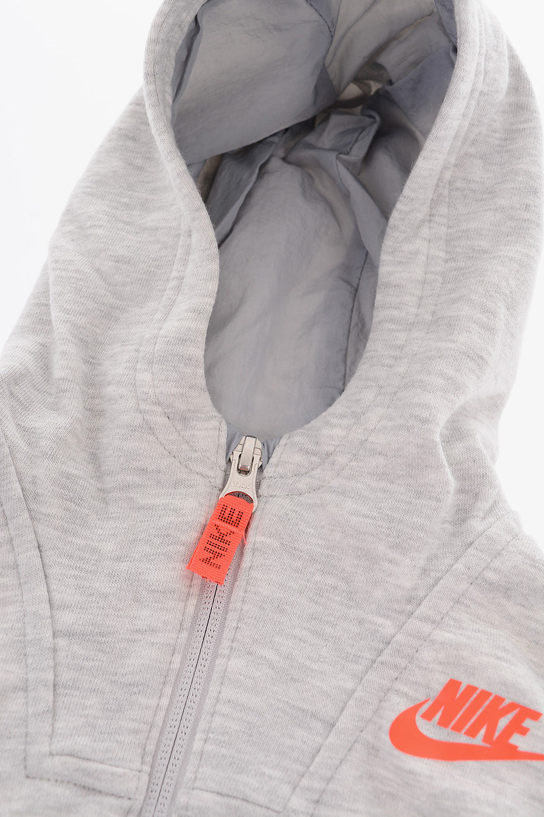 Nike KIDS 0470~Hooded Sweatshirt DIGITAL ESCAPE with Nylon Details, view 2