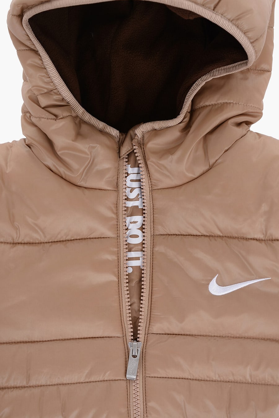 Nike KIDS 0500~Fleece-Lined Solid Padded Jacket, view 2