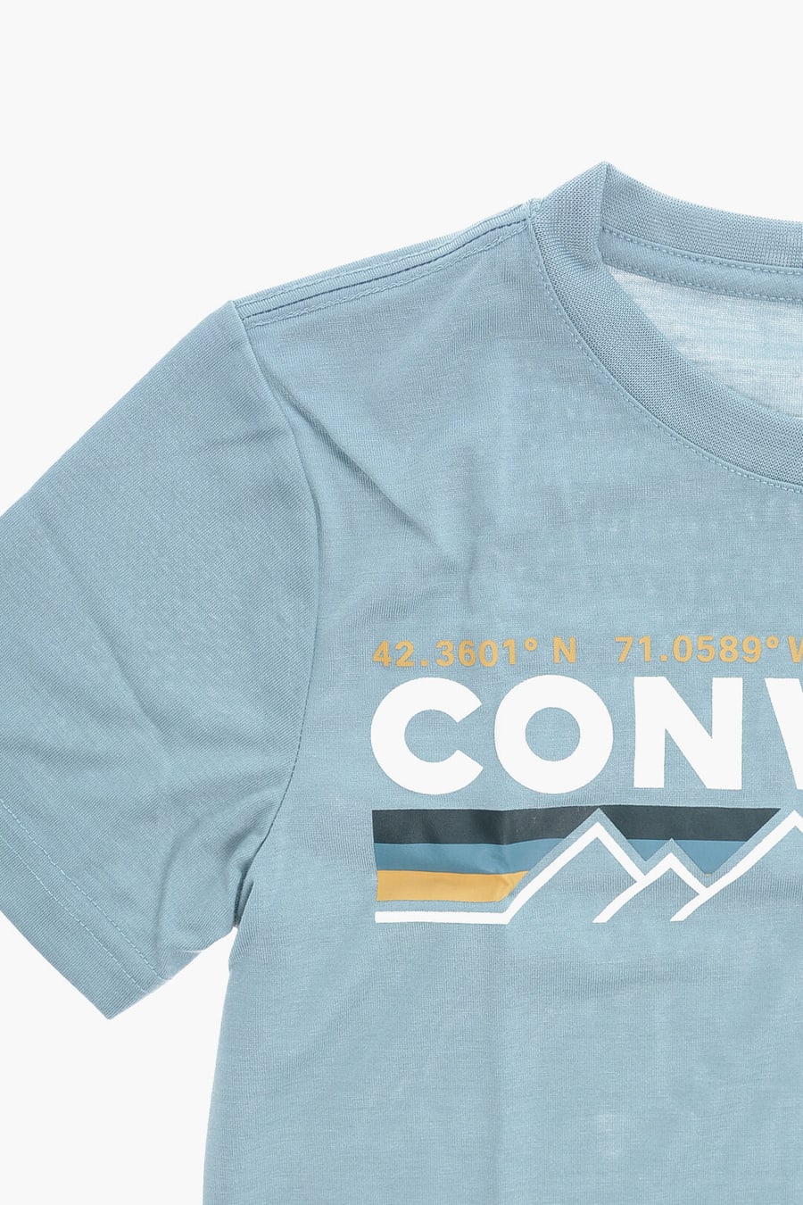 Converse KIDS 0750~ALL STAR Crew Neck T-shirt WORDMARK printed