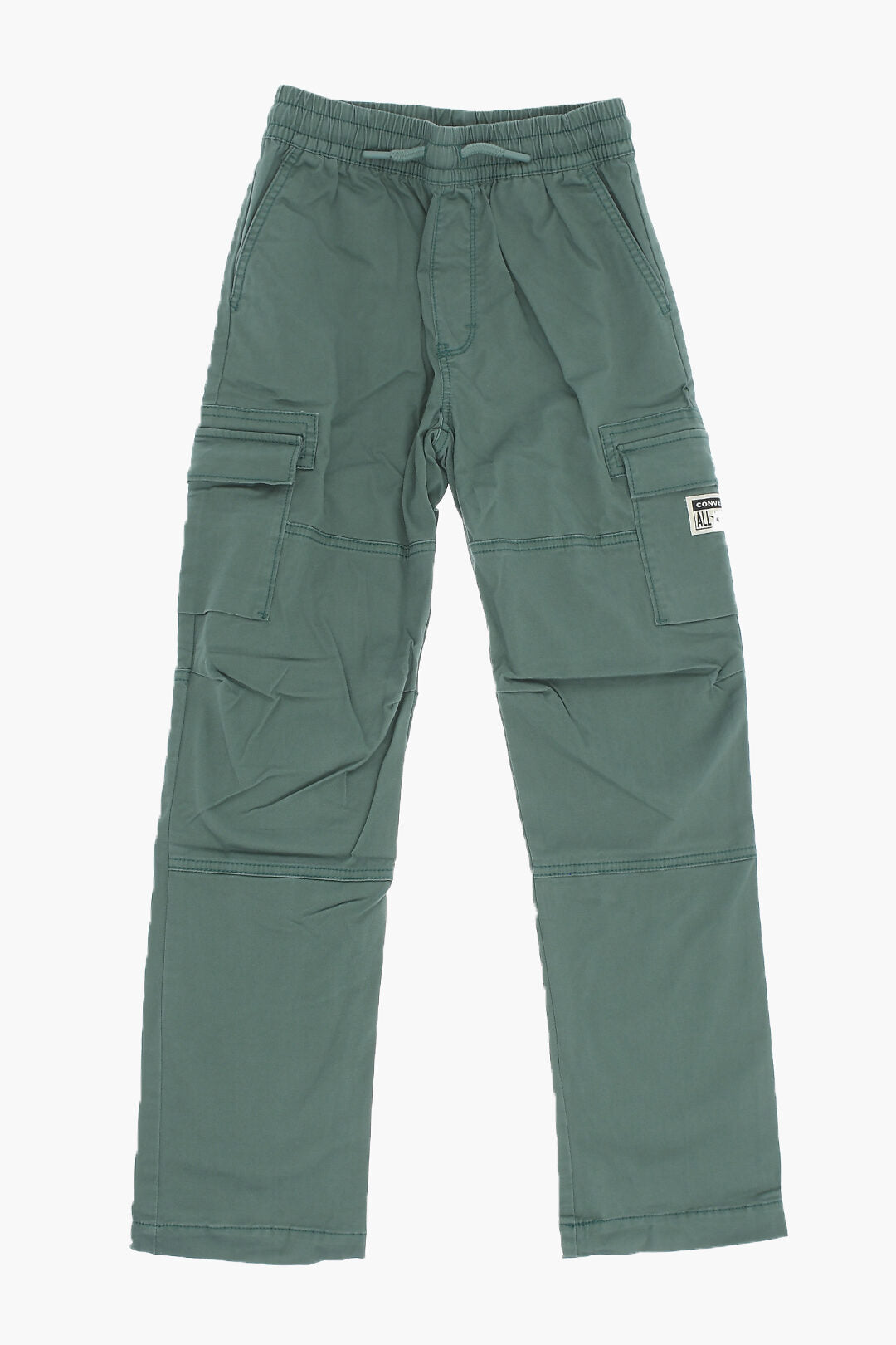 Converse KIDS 0850~ALL STAR Stretch Cotton Cargo Pants with Elastic Waist