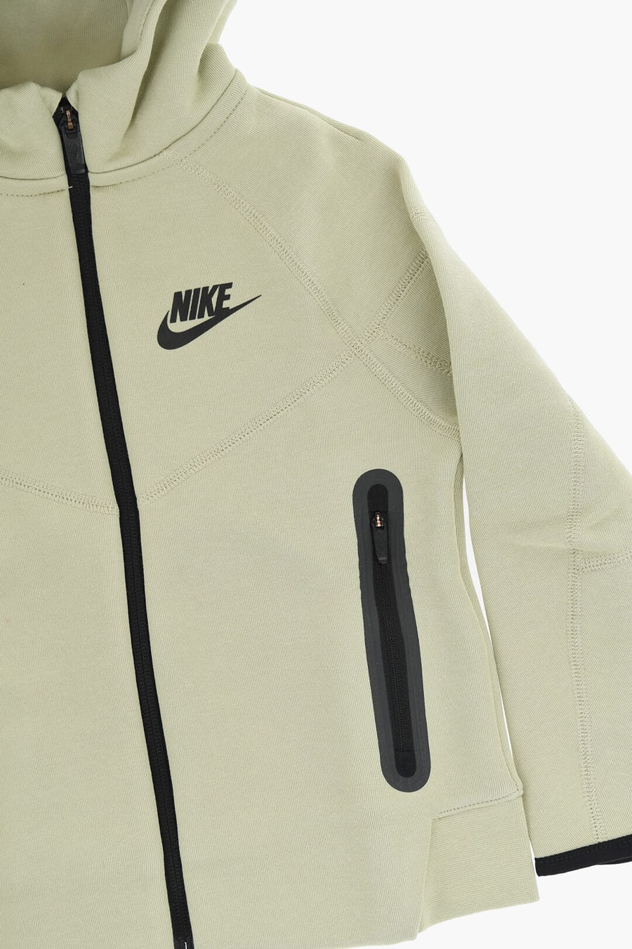 Nike KIDS 0850~Solid Sweatshirt and Joggers Set with Contrast Details, view 3