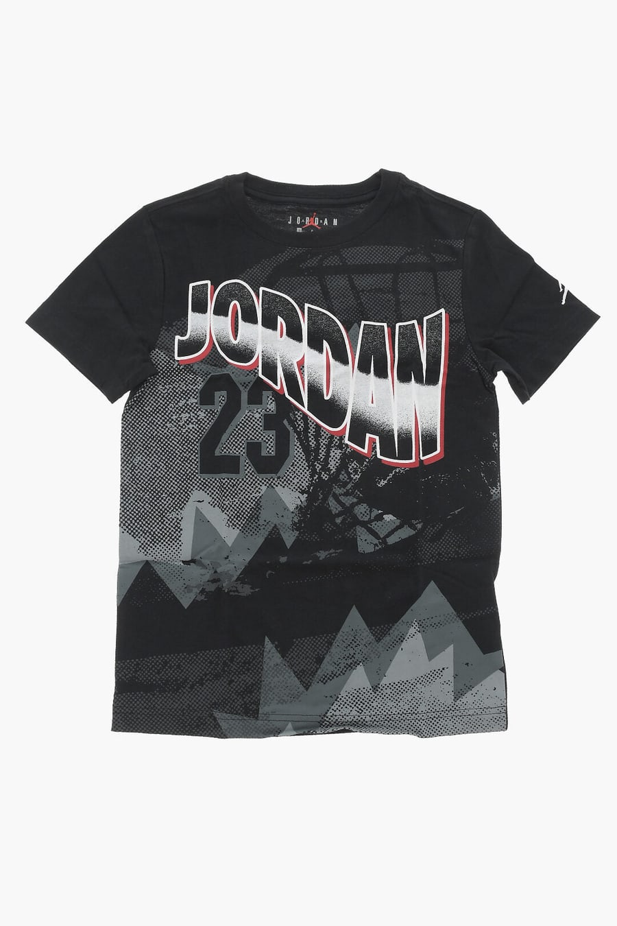 Nike KIDS 1500~AIR JORDAN Printed Crew-Neck T-Shirt