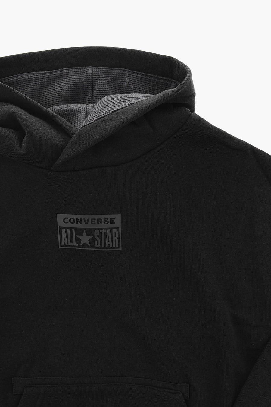 Converse KIDS 1500~ALL STAR Brushed Cotton Sweatshirt with Large Patch Pocket, view 2