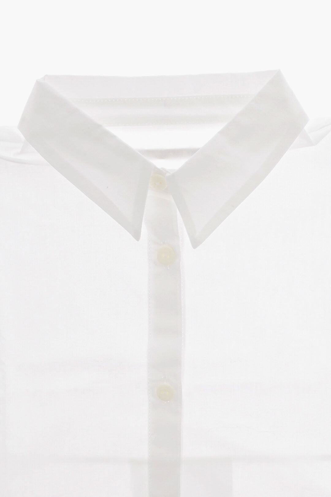 Madilly 2405~Cotton Poplin Shirt with Italian Collar, view 2