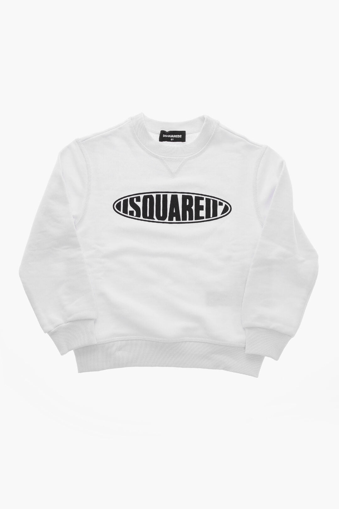 Dsquared2 Kids 2405~Crewneck Sweatshirt RELAX with Logo Print
