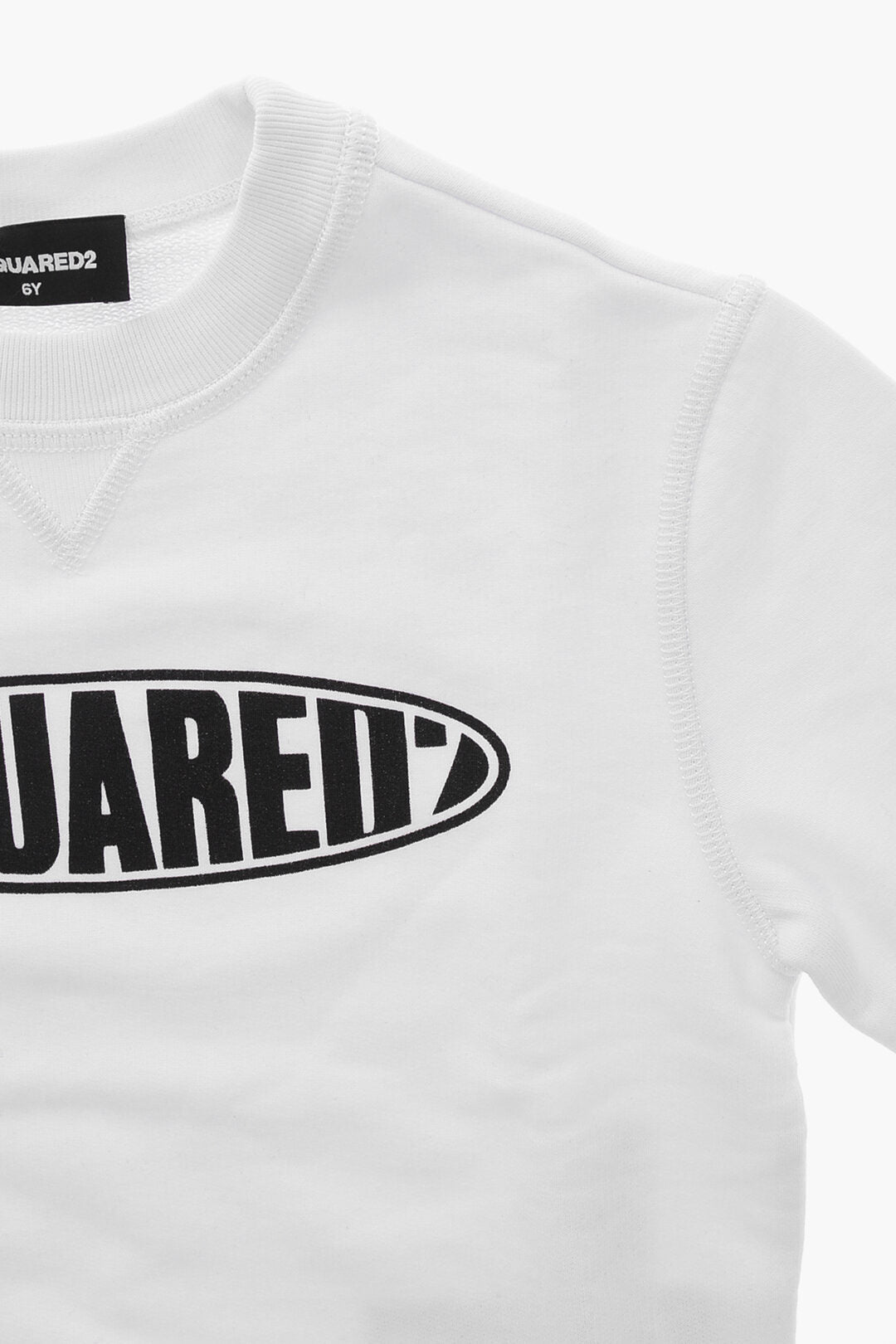 Dsquared2 Kids 2405~Crewneck Sweatshirt RELAX with Logo Print, view 2
