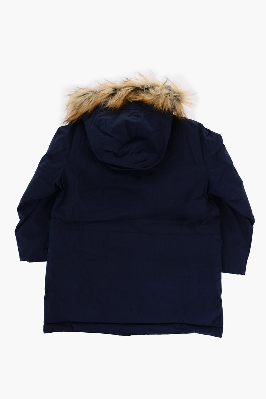Diesel Kids 2405~Padded Utility Jacket JASTER in Solid Color with Faux-Fur Trim, view 2