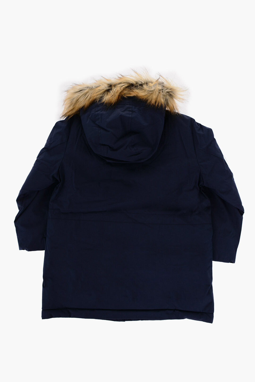 Diesel Kids 2405~Padded Utility Jacket JASTER in Solid Color with Faux-Fur Trim, view 2