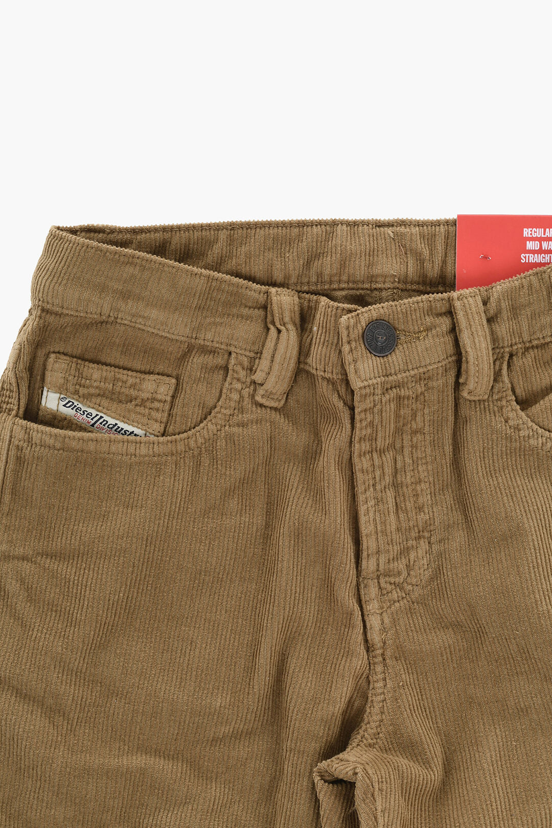 Diesel Kids 2405~Ribbed Velour 5-Pocket Trousers 2020 D-VIKER-J, view 2