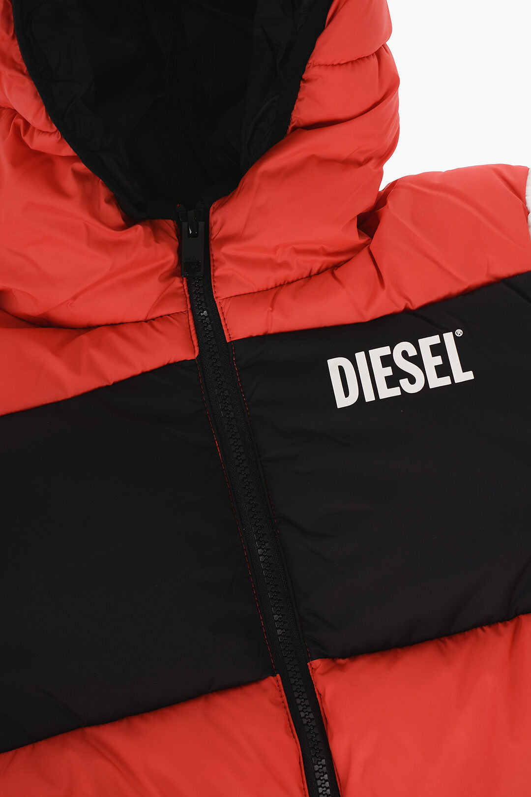 Diesel Kids 2550~Color-Block Jacket JSELS with Hood, view 2