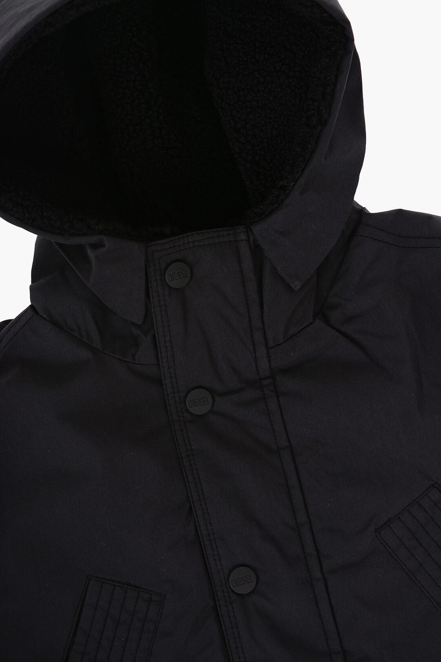 Diesel Kids 2550~Padded Utility Jacket JRIND with Hood, view 2