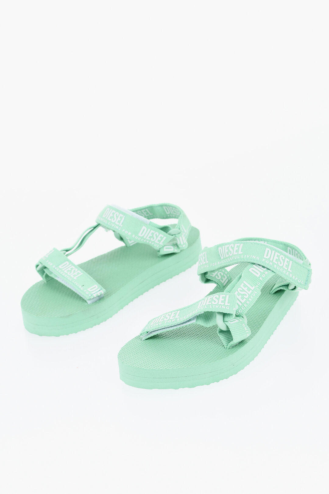 Diesel Kids 2850~Rubber Sandals With Velcro Closure
