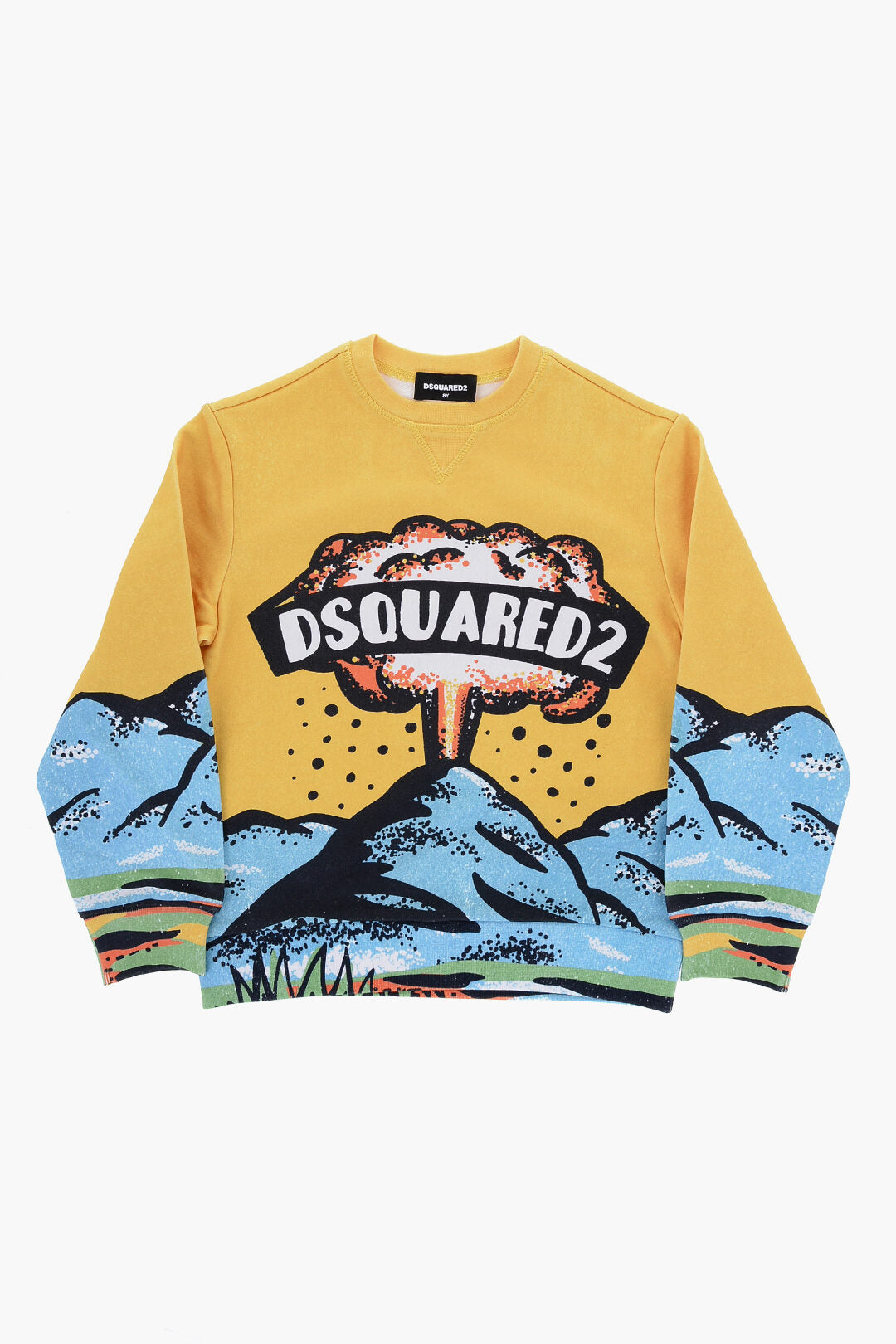 Dsquared2 Kids 3000~Printed Crewneck Sweatshirt