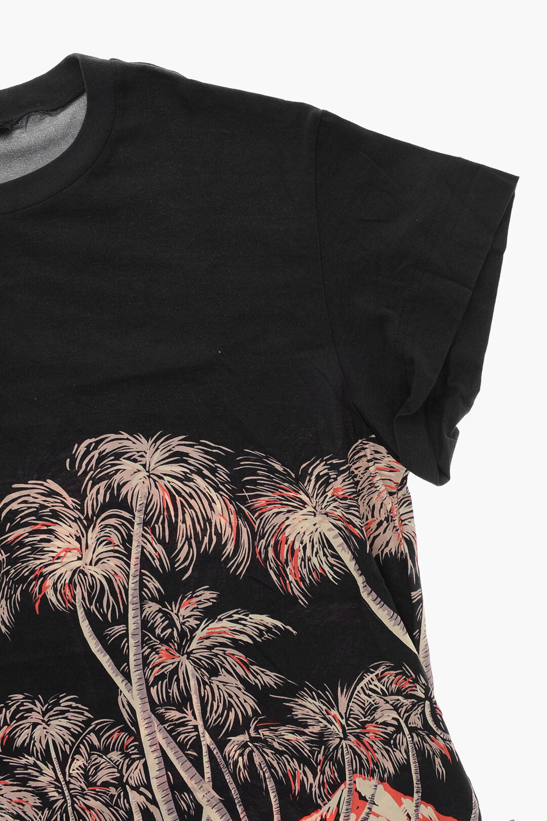 N.21 Kids 3500~Cotton Crewneck T-Shirt PALMAS, view 2