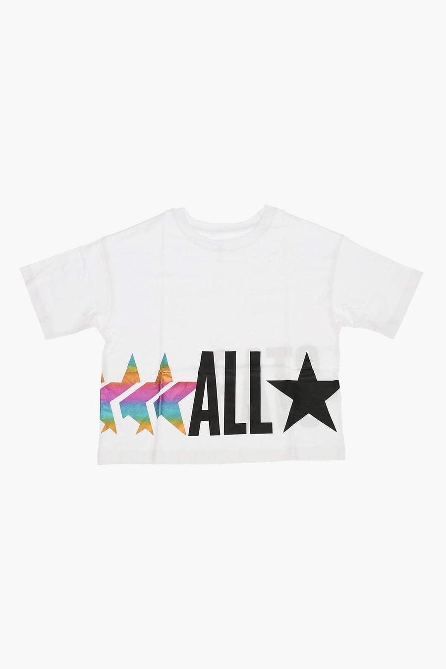 Converse KIDS 0405~ALL STAR Printed Crew Neck T-Shirt