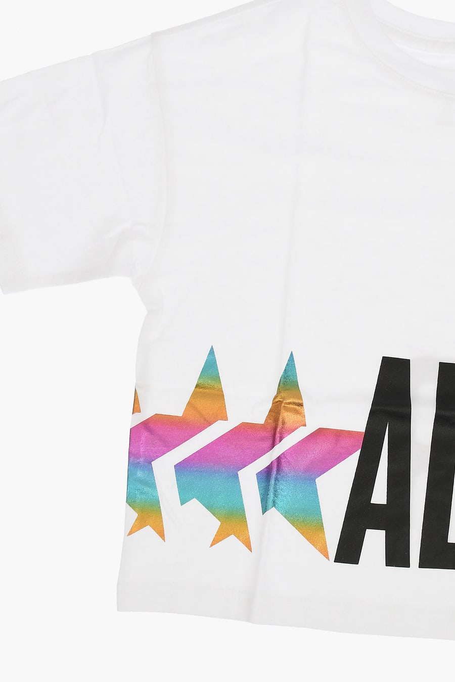 Converse KIDS 0405~ALL STAR Printed Crew Neck T-Shirt, view 2