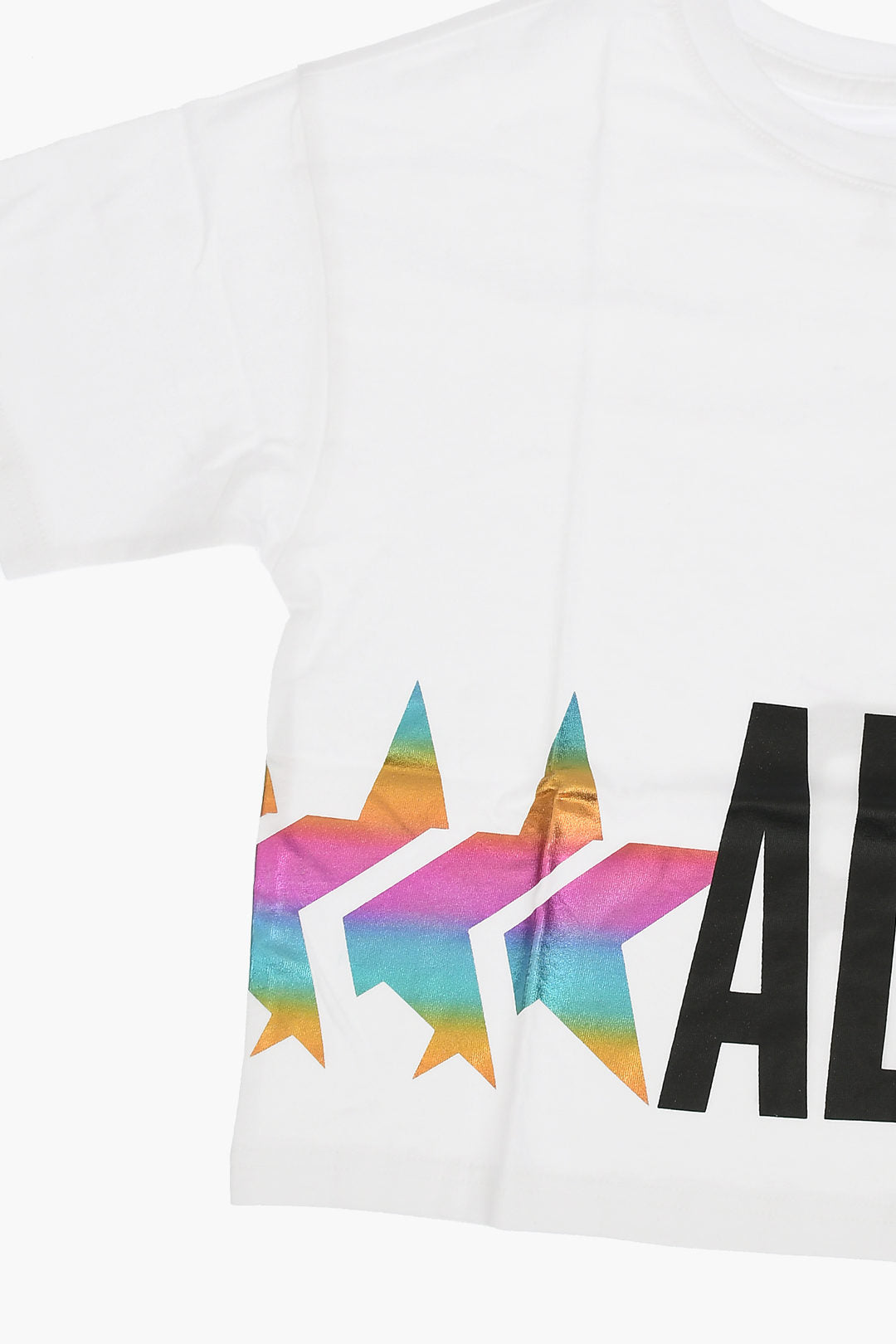Converse KIDS 0405~ALL STAR Printed Crew Neck T-Shirt, view 2