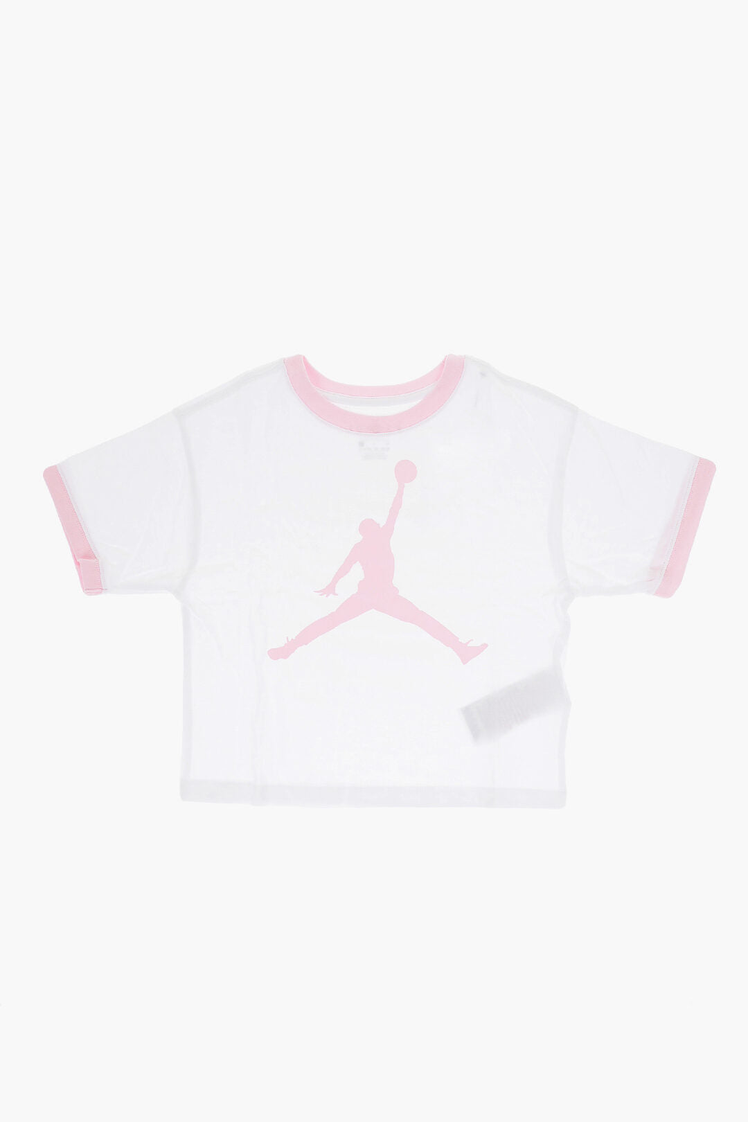 Nike KIDS 0405~Crewneck T-Shirt with Contrast Trim