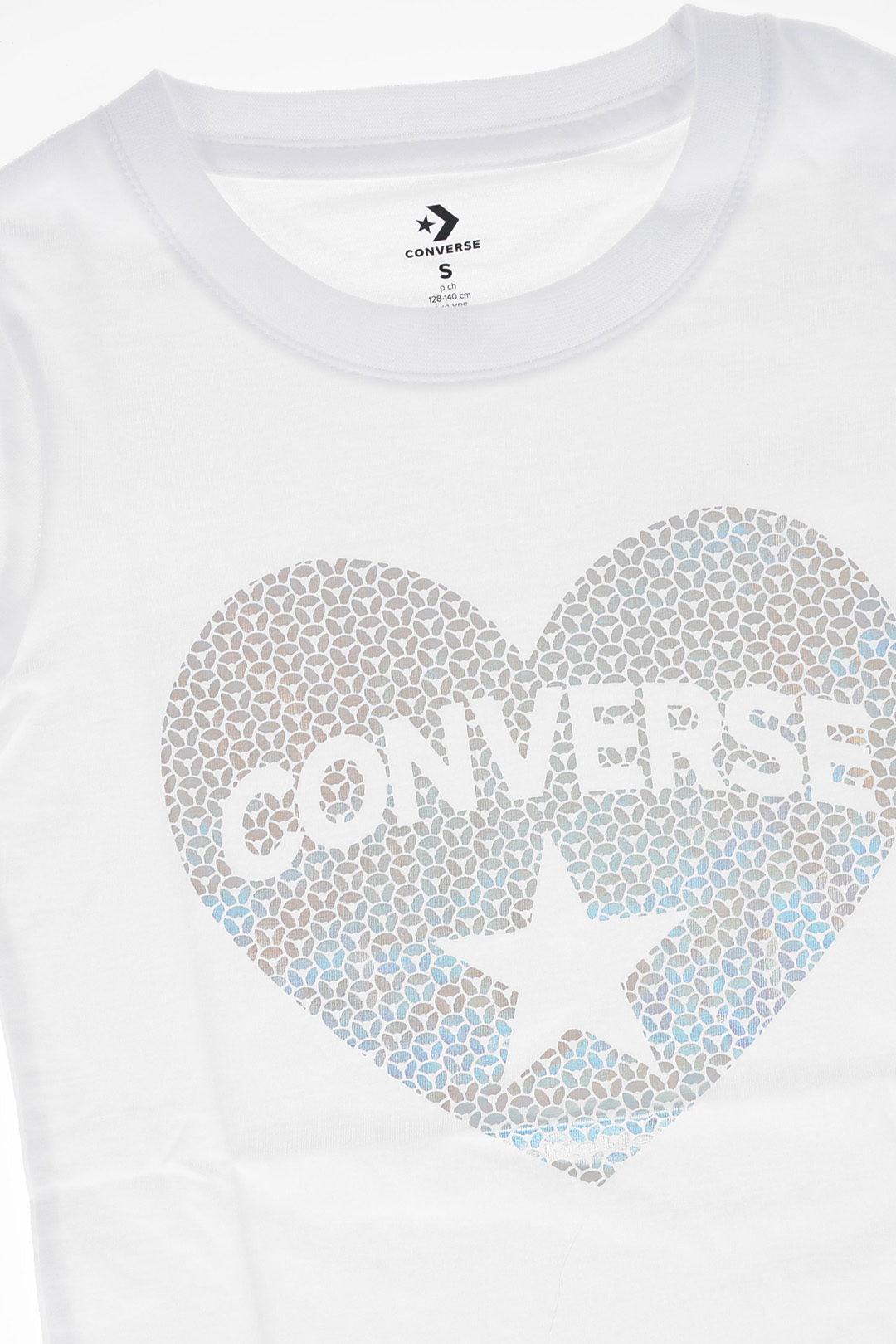 Converse KIDS 0405~Heart Print T-Shirt, view 2