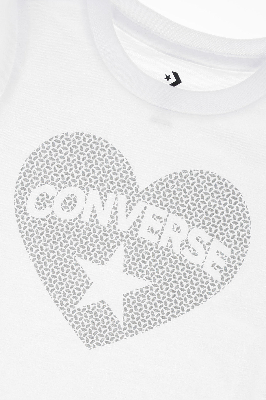 Converse KIDS 0405~T-shirt with Heart Print, view 2