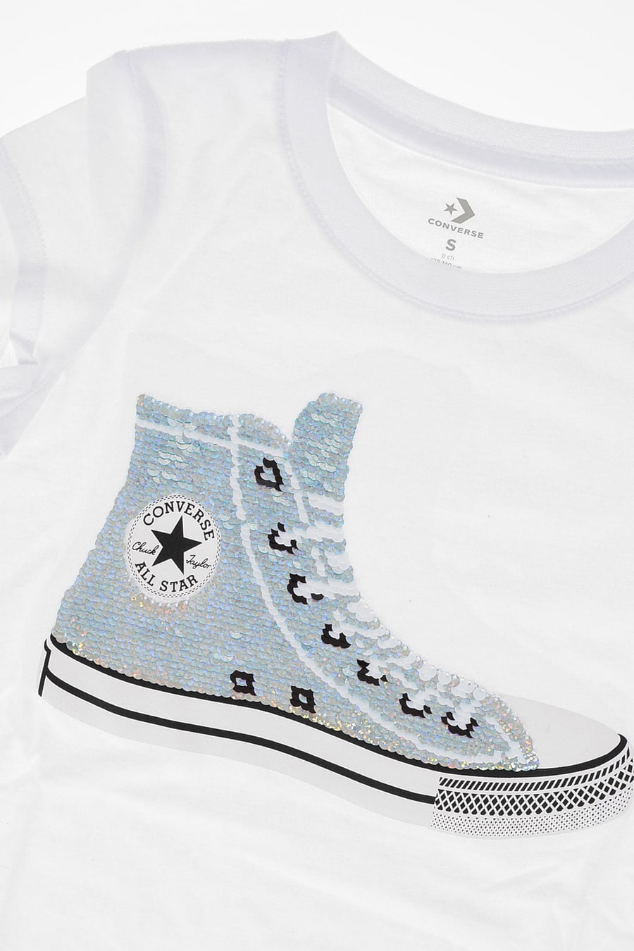 Converse KIDS 0405~T-Shirt with Sequins, view 2