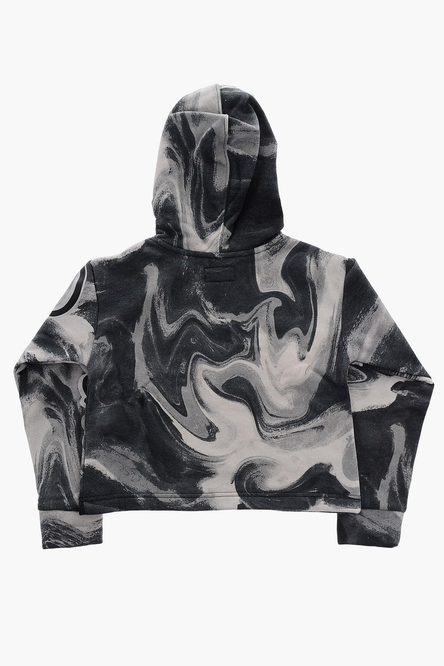 Converse KIDS 0470~ALL STAR CHUCK TAYLOR Hooded Sweatshirt with Large Logo Print, view 2