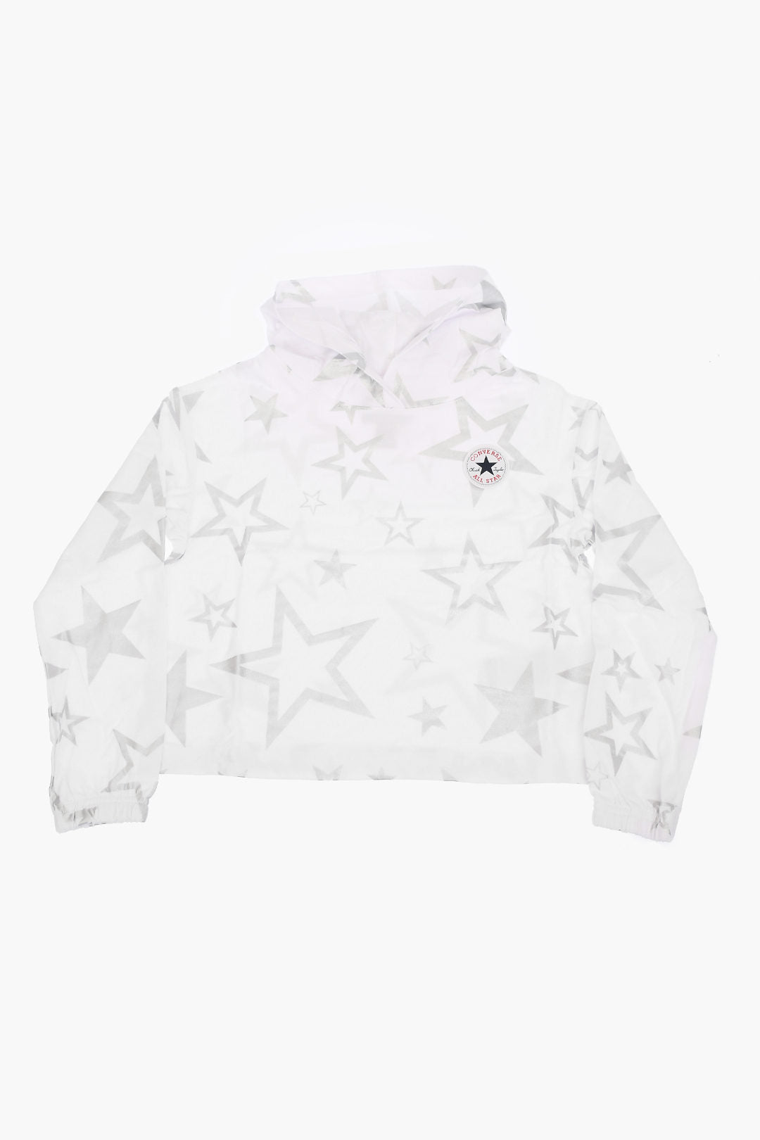 Converse KIDS 0470~ALL STAR CHUCK TAYLOR Hooded Sweatshirt with Star Print