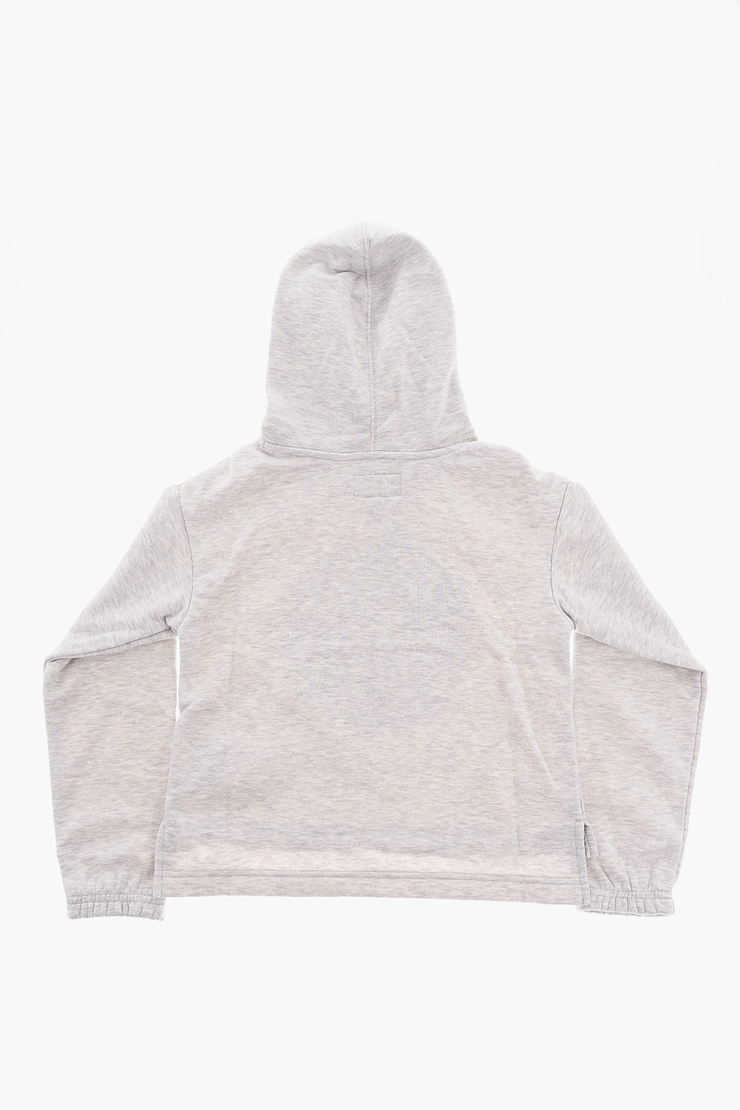 Converse KIDS 0470~ALL STAR CHUCK TAYLOR Sweatshirt BOXY with Front Patch Logo and Hood